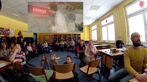 Erste Spielung auf der Frankfurter Buchmesse