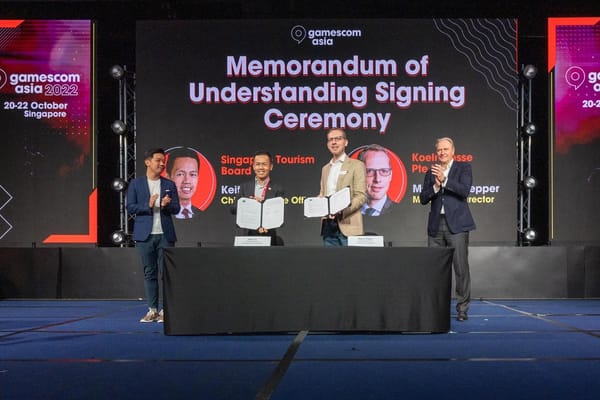 Gerald Böse eröffnet gamescom asia in Singapur