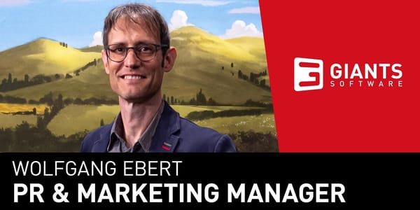 Wolfgang Ebert startet bei Giants Software