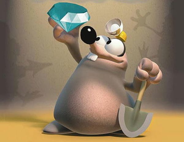 Maulwurf Hank buddelt auf PCs