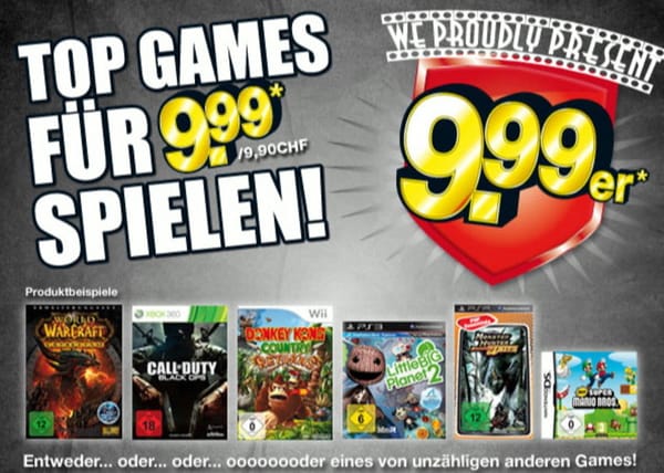GameStop schaltet bei "Voll auf die 9"-Aktion einen Gang höher