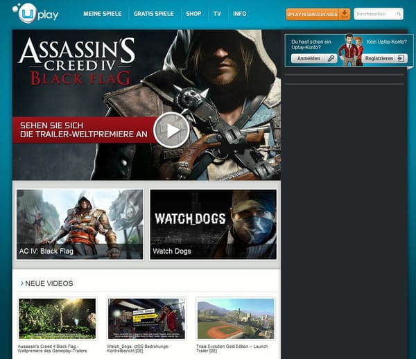 Ubisoft nimmt Uplay-Store nach Hackerangriff vom Netz