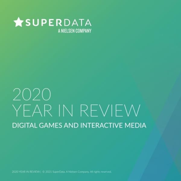 Superdata: Gaming-Einnahmen sind 2020 um 12 Prozent angestiegen