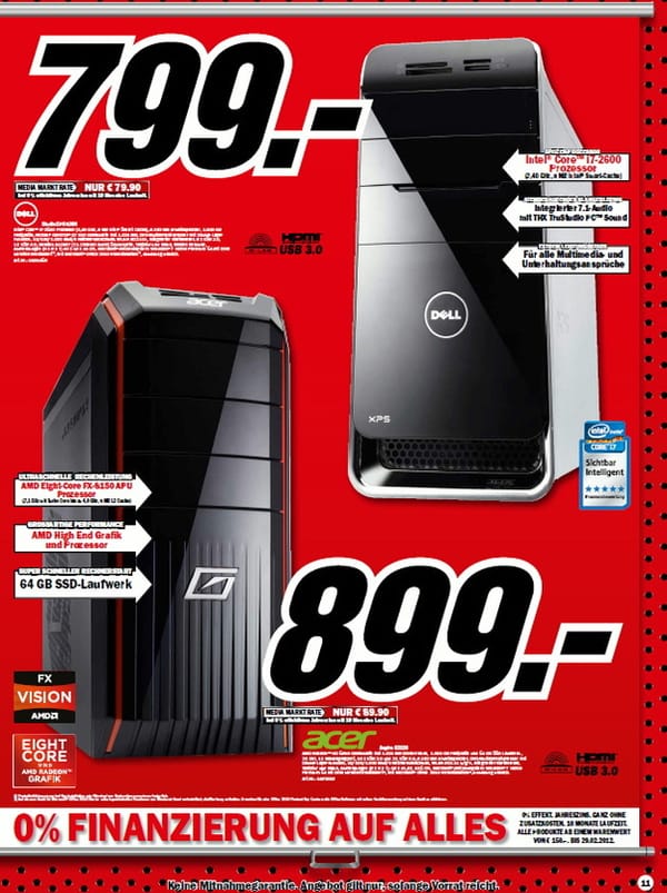 Media Markt überzeugt mit Gaming-Rechnern von Dell und Acer