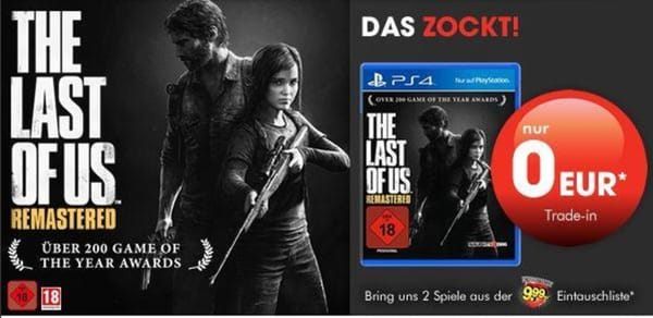 GameStop: "The Last Of Us Remastered" ohne Zuzahlung