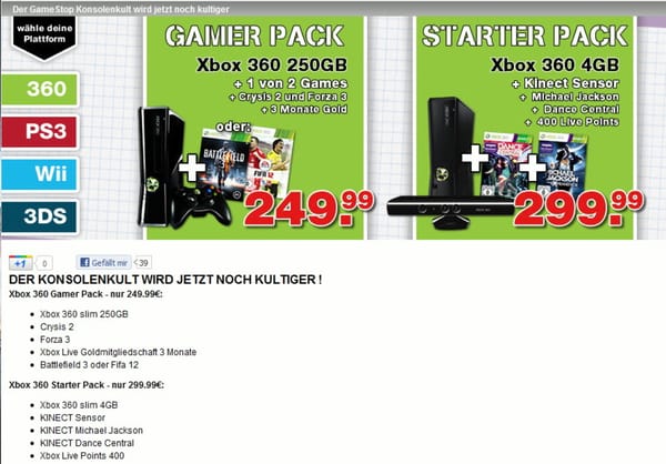 GameStops "Konsolenkult"-Aktion drückt Xbox-Preis