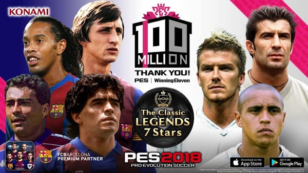 Konami feiert 100 Mio. verkaufte "PES"