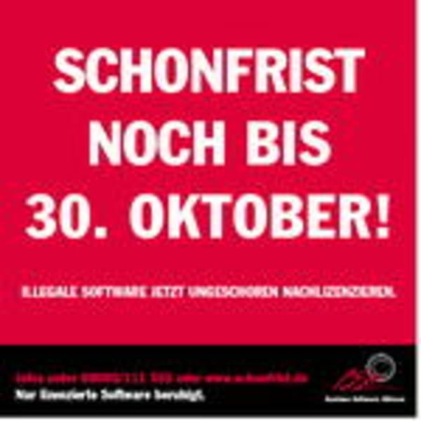 BSA führt Aktion "Schonfrist" in München fort