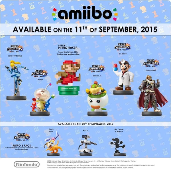 Neue Amiibo-Figuren im September