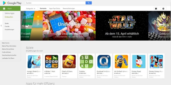 Fast 40 Prozent aller geladenen Apps sind Spiele