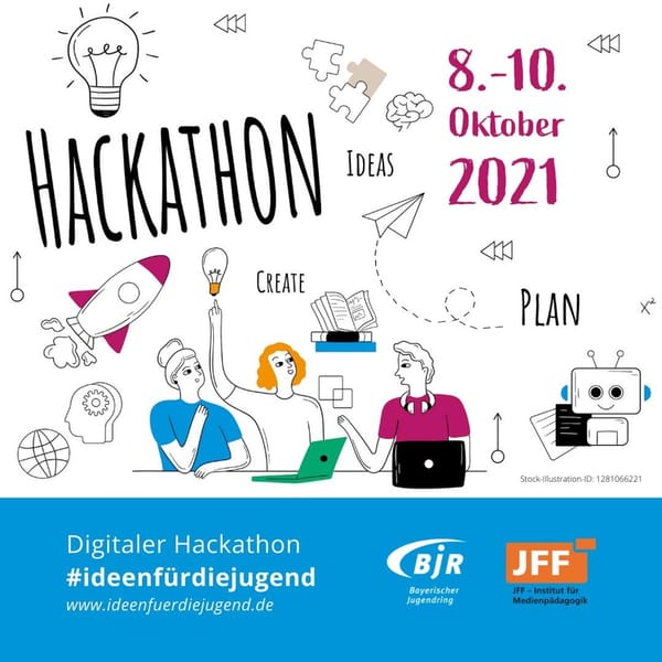 BJR veranstaltet Hackathon "#ideenfürdiejugend" im Oktober