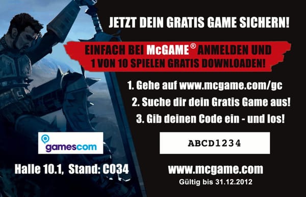 McGame verschenkt Spiele im Wert von über einer Million Euro