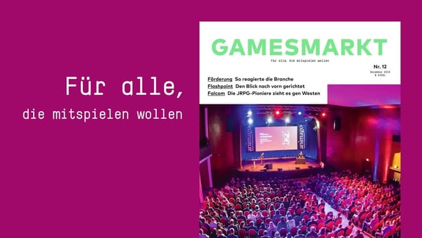 GamesMarkt 12: Neue Ausgabe verfügbar!