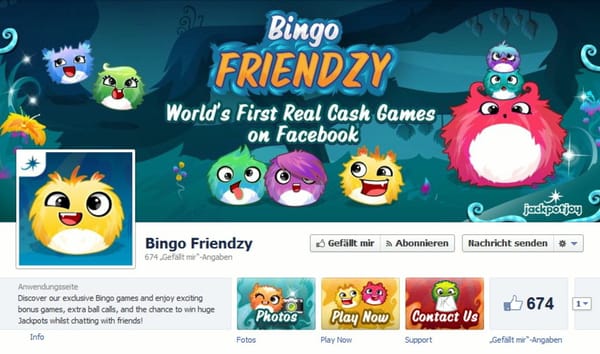 Facebook lässt Glücksspiel in UK zu