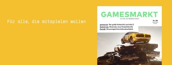 GamesMarkt 08: Neue Ausgabe verfügbar!