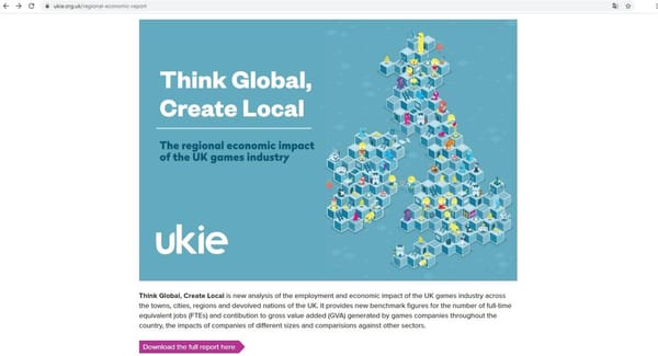 Ukie-Bericht skizziert regionale Auswirkungen der UK-Videospielindustrie