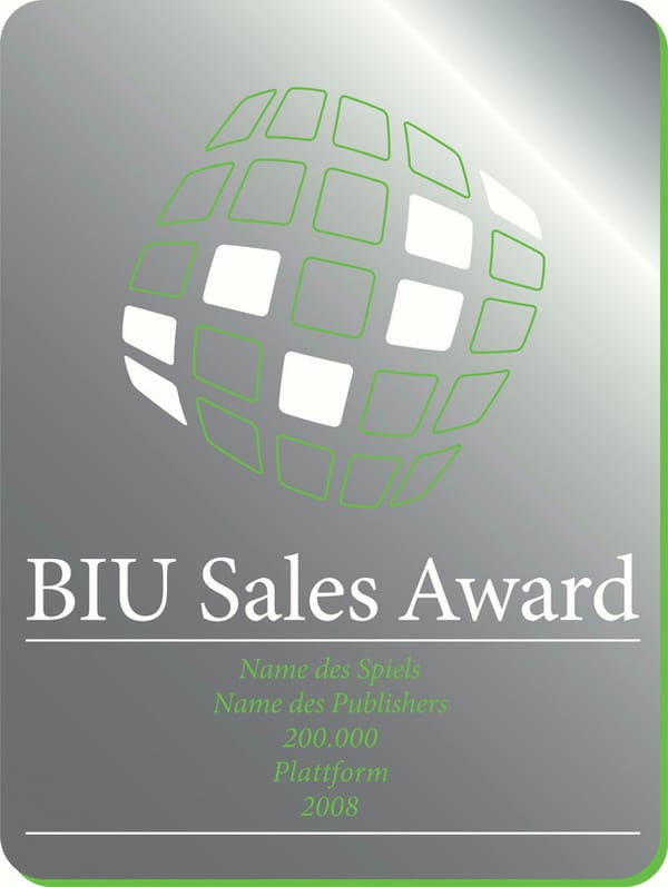 BIU: 41 Sales Awards 2008