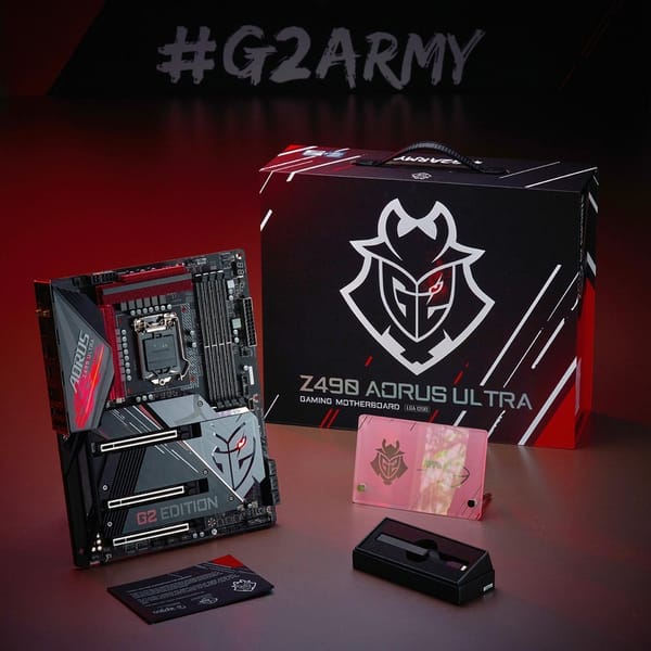 G2 Esports und Gigabyte veröffentlichen High-End-Motherboard
