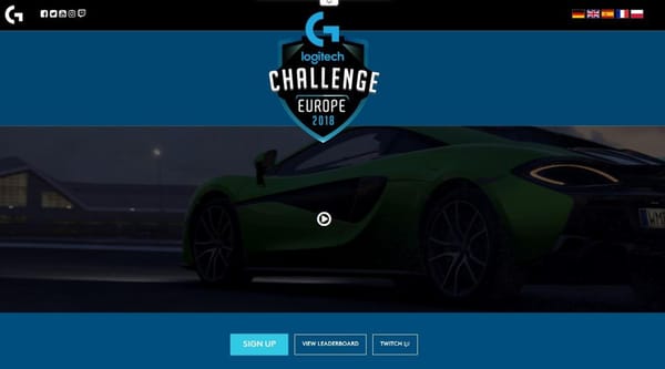 Logitech startet Challenge um Wildcard für McLarens eSport-Turnier