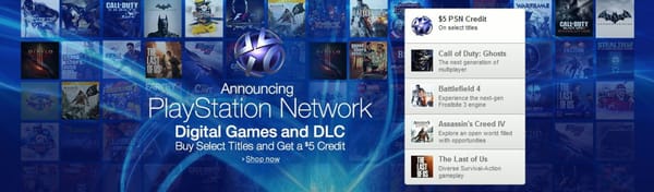 Amazon.com verkauft PSN-Spiele