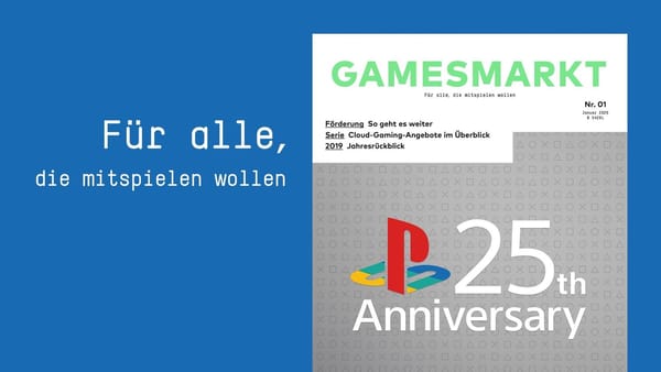 GamesMarkt 1: Neue Ausgabe verfügbar!