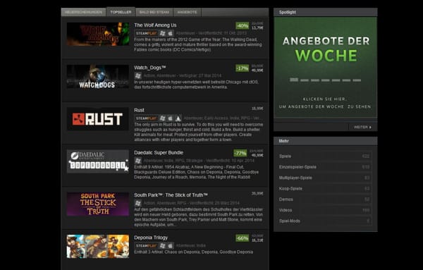 Steam-Sonderaktion spült Daedalic-Titel nach vorn