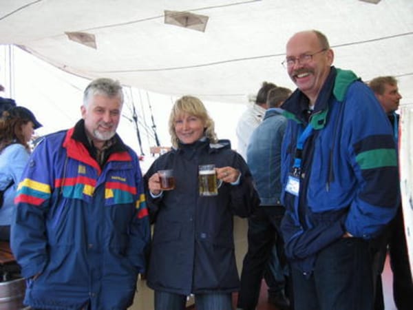 Auf Segeltörn mit OK Media