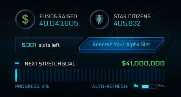 "Star Citizen" erreicht 40 Mio.