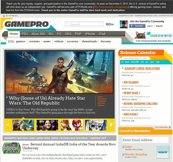 US-"GamePro" wird nach 22 Jahren eingestellt