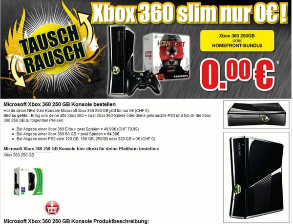 GameStop tauscht Konsolen