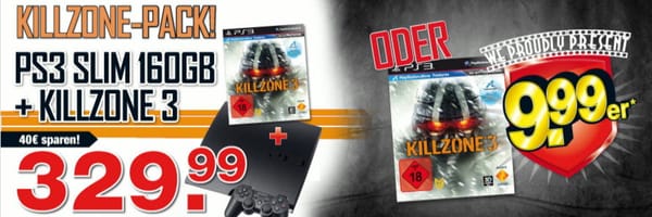 "Killzone 3" ist 9,99er bei GameStop