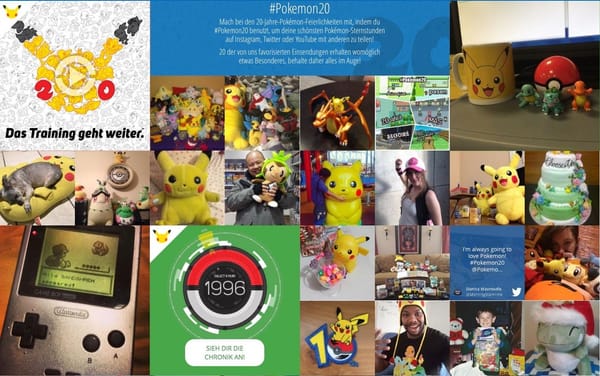 "Pokémon" begeht 20-jähriges