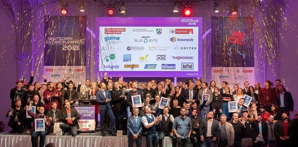 Deutscher Entwicklerpreis 2019: Einreichungsphase endet bald