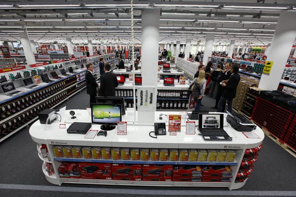 300 Quadratmeter für Microsoft im weltgrößten Media Markt