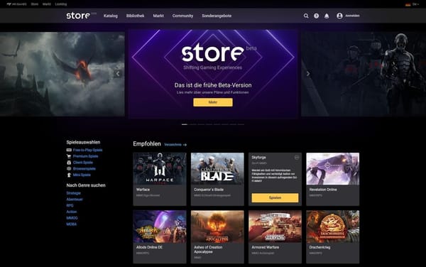 My.Games Store startet Beta-Phase