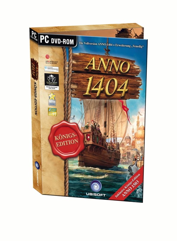 "Anno 1404 - Königs-Edition" buhlt um Weihnachtsstrategen