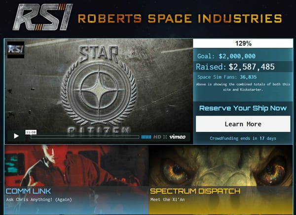 "Star Citizen": Schwarmfinanzierung gesichert