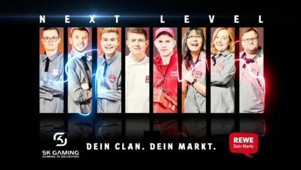 Partnerschaft zwischen Rewe und SK Gaming