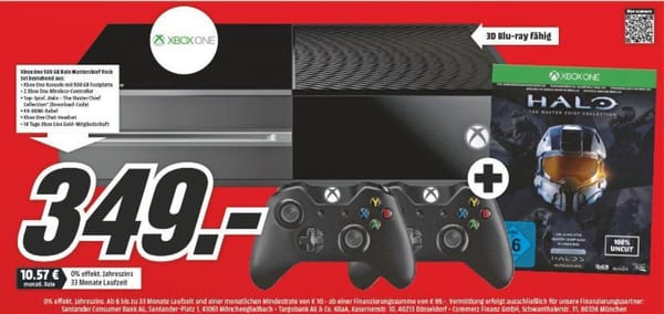 Media Markt auch mit Xbox-One- und Wii-U-Bundles