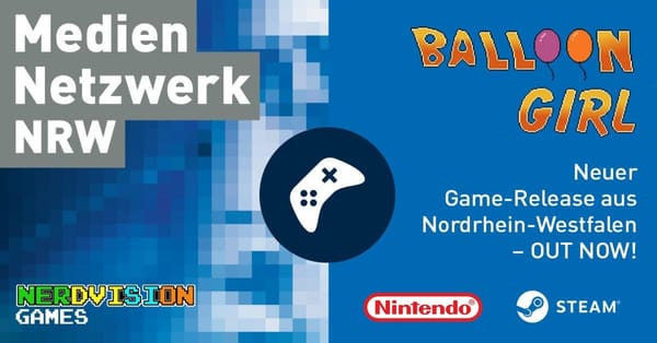 Medien.NRW: Nerdvision Games veröffentlicht Balloon Girl