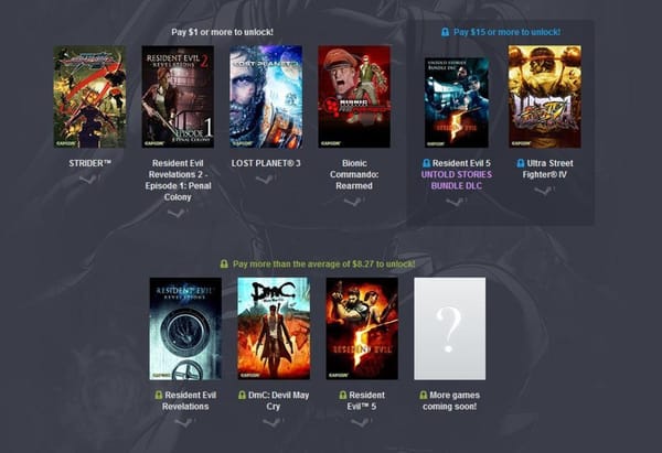 Capcom schnürt Humble Bundle