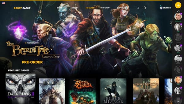 Steam-Konkurrent Robot Cache startet im Oktober