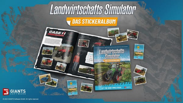 Giants Software bringt Stickeralbum zum "Landwirtschafts-Simulator"