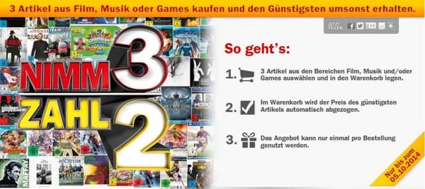 Media Markt fährt online Multibuy-Aktion