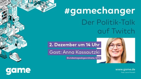game bittet Anna Kassautzki zum gamechanger-Talk