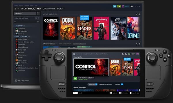 Steam Deck: Valve enthüllt tragbare Spiele-PC-Hardware