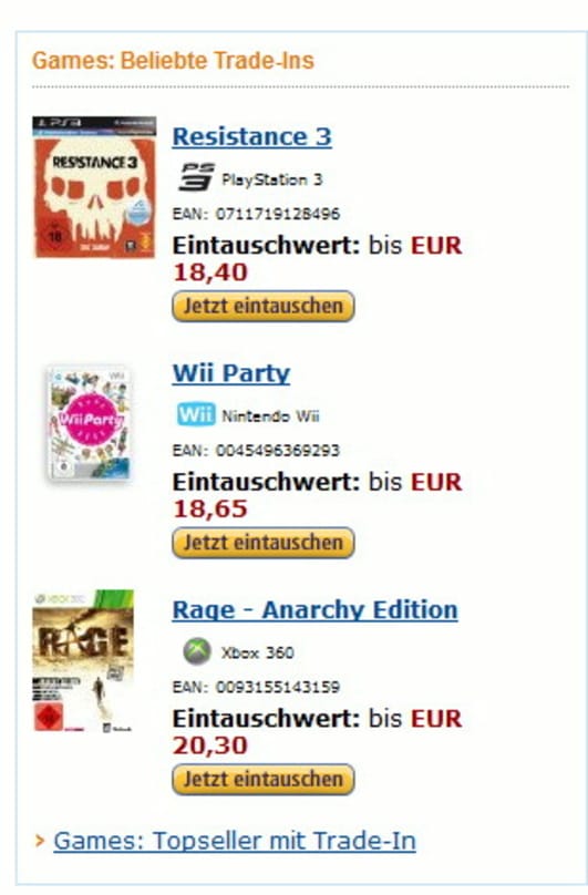 Amazon.de kauft Games an