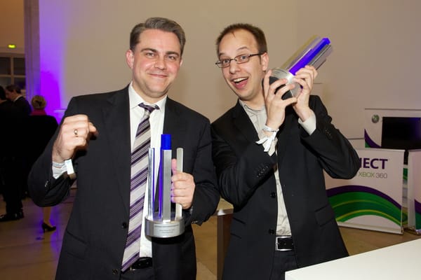 Fotoshow: Die Branche feiert