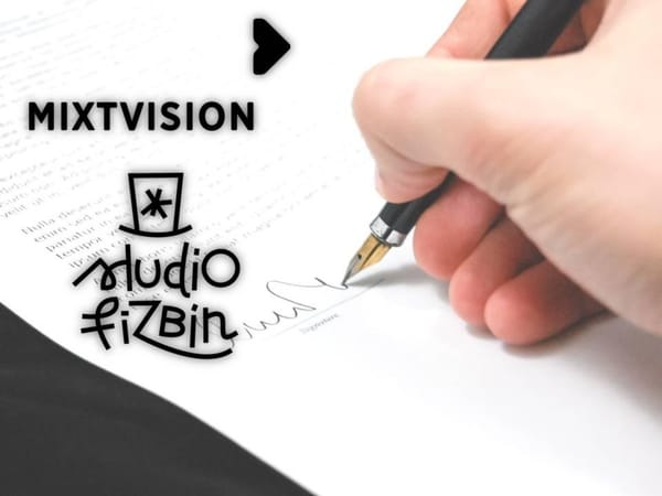 Fizbin unterschreibt bei Mixtvision