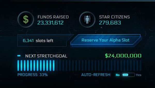 "Star Citizen" steuert auf 25 Mio. zu